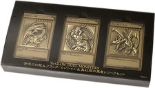 Yu-Gi-Oh Blue Eyes White Dragon Black Magician Red Eye Black Dragon Relief Set