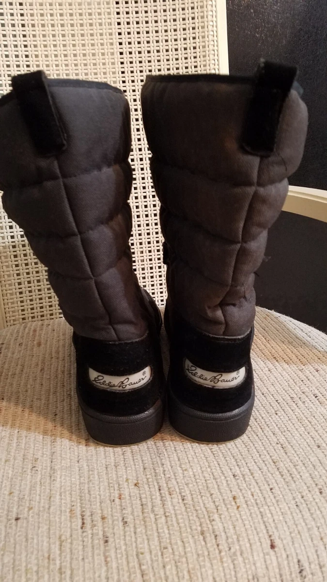 Eddie Bauer Snow Boots Thinsulate Size 9 eBay