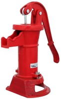 Hand Water Pump Cast Iron Well Pitcher Shallow Outdoor Garden Yard Antique Red Hand Water Pump Cast Iron Well Pitcher Shallow Outdoor Garden Yard Antique Red