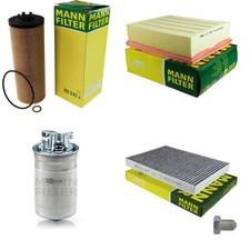MANN-FILTER Inspektionspaket Filterset für Audi A4 2.5 TDI 8EC B7 8E2 B6