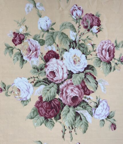 RALPH LAUREN Kathleen Vintage Yellow Floral Rose Cottage Shabby Queen 5 Pc Set