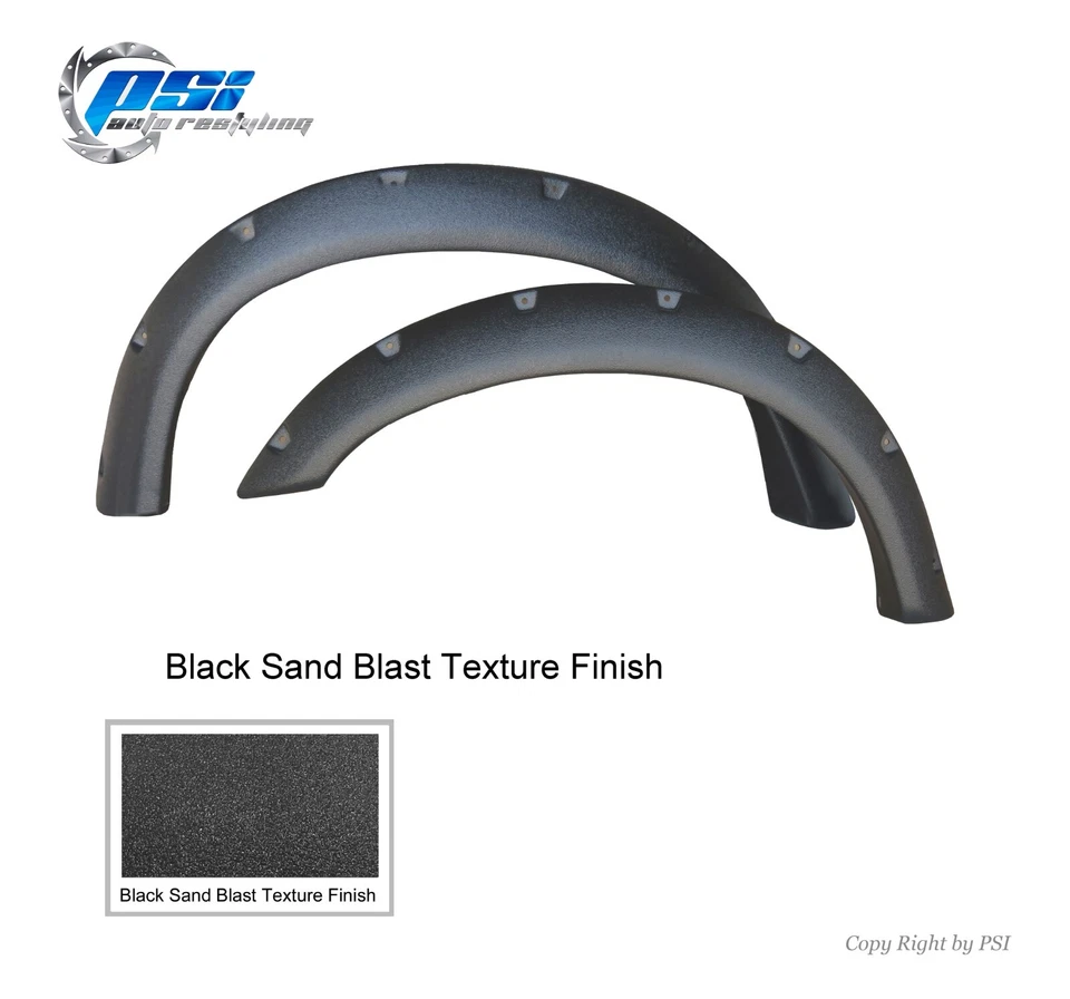 Pocket Fender Flares Fits Ford F-150 F-250 Bronco 92-96 F-350 92-97 Textured Foto 3 de 4