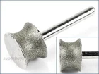 25mm Ball Concave Cylinder Diamond Head Polishing Wheel Rotary Drill Bit Tool