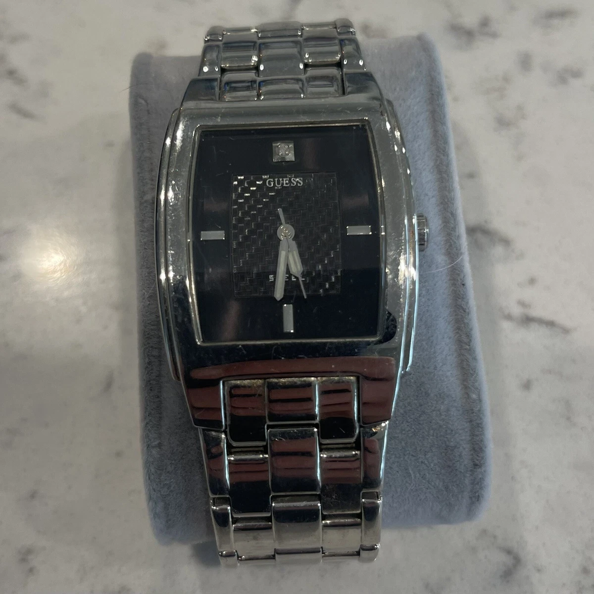 Guess steel store watch battery