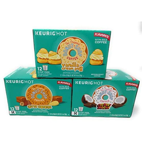 Donut Shop K-cup Coffee Pods Variety 
