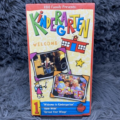 HBO Family Presents: Welcome To Kindergarten VHS Tape 2002 New Sealed  Education