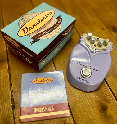 Danelectro DE-1 DAN ECHO Vintage Delay Top Zustand