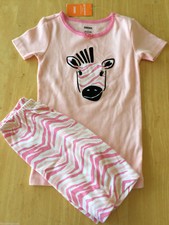 NWT Gymboree Girls Gymmies Shortie pajamas Set Giraffe 3