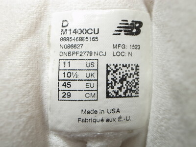 NEW BALANCE M1400CU NAVY BURGUNDY MADE IN USA US11 / UK10.5 | eBay