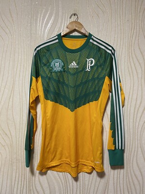 PALMEIRAS 2014 2015 GOALKEPPER FOOTBALL SHIRT SOCCER JERSEY ADIDAS