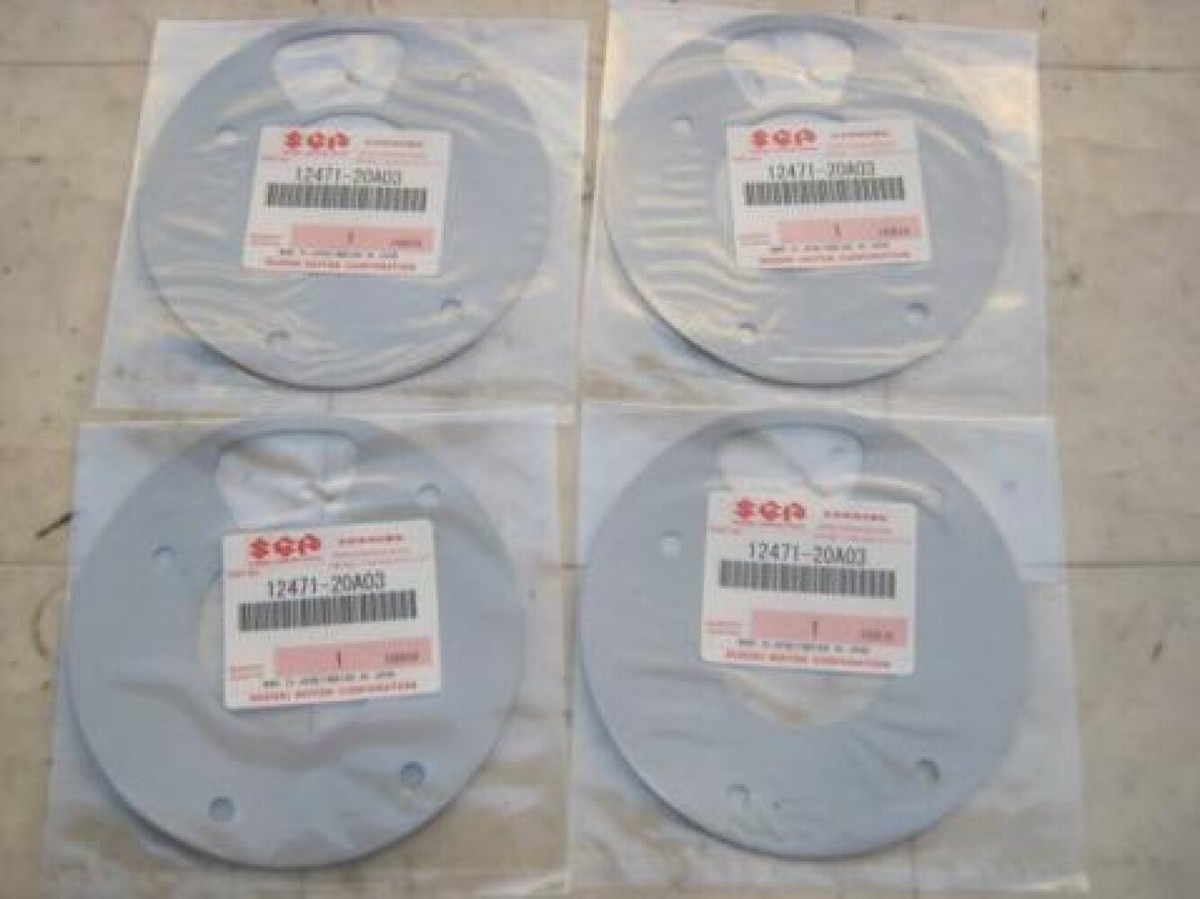 Suzuki genuine RG400 RG500 gamma rotary valve gasket 4 pieces set