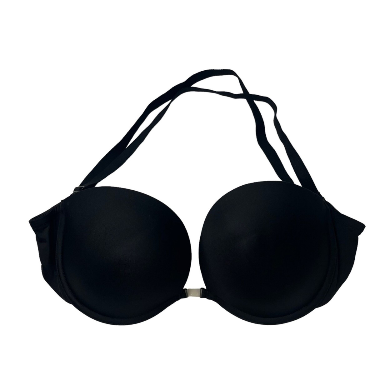 Marks Spencer M&S Push Up Bra Black Plunge Cutaway EU Size 85D US Size 38C  | eBay