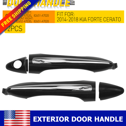 Front Driver Passenger Side Exterior Door Handle Fit Kia Forte Cerato 2014-2018 - Picture 12 of 20