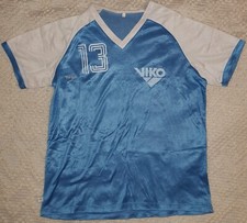 VARTEKS VARAŽDIN CROATIA RARE VINTAGE MATCH WORN SHIRT JERSEY TRIKOT FROM 1980'S
