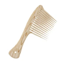 Plastic Large Wide Tooth Pin Home Use Hair Detangling Hairdressing Rake Comb