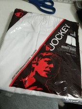 Vtg 1983 new JOCKEY 2pk Boxer Short Mens White Full Cut Underwear 30 Deadstock
