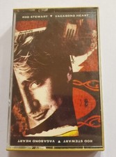 Rod Stewart "Vagabond Heart" 1991 Cassette Tape-WB Records