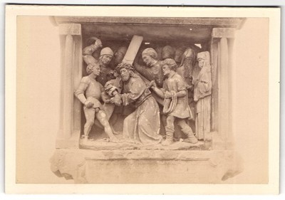 Photograph Bamberg, relief part of the Bamberg Way of the Cross 