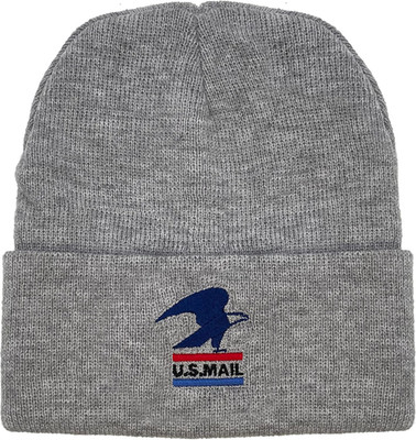 U.S. Mail Standing Eagle USPS Beanie (Gray)