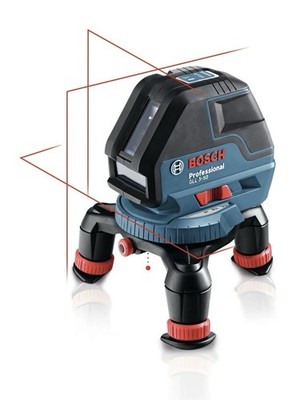 Bosch Professional GLL 3-50 Linienlaser Kreuzlinienlaser, 360°-FUNKTION