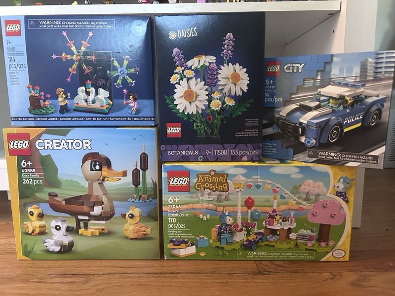 LEGO Assorted Sets: 40885, 40689, 11508, 77046, 60312 NEW Sealed