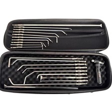 20 Pcs Paintless Dent Removal Push Rods Kit Automotive Panel Dent Removal Hooks