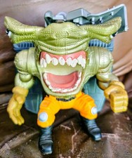 Vintage Street Sharks Jab Hammerhead with Jetpack Wings. Mattel 1995