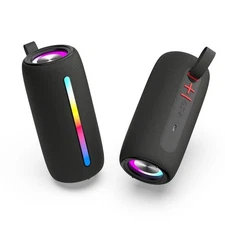 Bluetooth Speaker With Lights Color Changing Portable Wireless Speaker Led Light