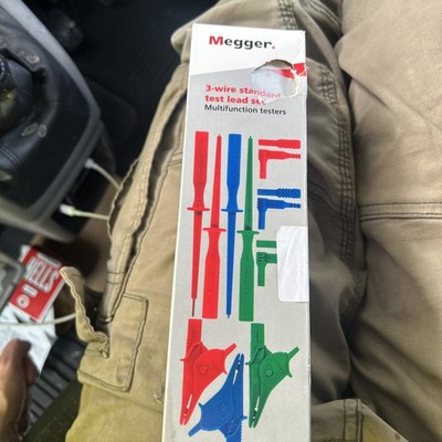 Megger 1014-291 MFT Ersatz 3 Draht Standard Messleitung Set-MFT-X1 & MFT17xx