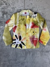 SANDY STARKMAN Womens M Bright Geometric Stit...