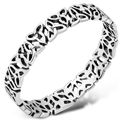 Celtic Trinity -leichter - Sterling Silber 925 Ring- mehrere Größen verfügbar