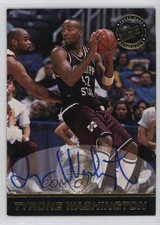 1999 Press Pass SE Auto Tyrone Washington Auto 02t9