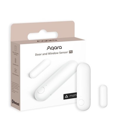 Aqara Tür- und Fenstersensor P2, Matter Over Thread, benötigt Gewinde weiß 