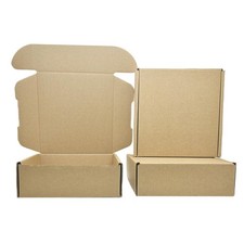6 x 6 x 2 Inches Small Shipping Boxes Corrugated Packing Box 50 Pack