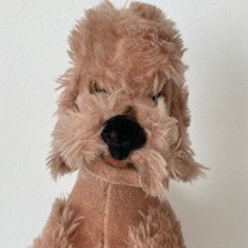 Steiff Vintage Mohair Poodle Germany 1961-77 Old Collectible Toy