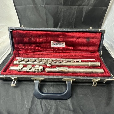 Selmer Bundy Flute With Hard Case Made in USA Vintage Music Instrument Band