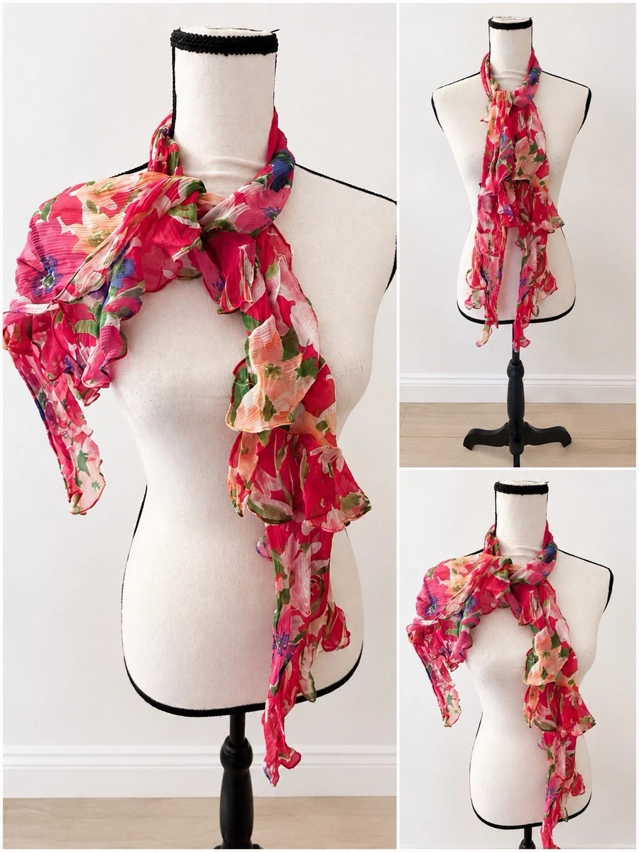 Ralph Lauren Ruffle Silk Scarves & Wraps for Women for sale | eBay