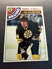 Topps 1978-79 Terry O'Reilly #40 Boston Bruins 2nd Team All-Star Card