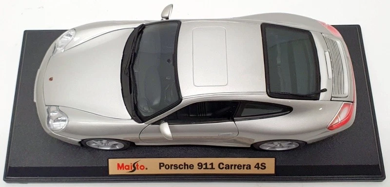 Maisto 1/18 Scale Model Car 31628 - Porsche 911 Carrera 4S - Image 4 of 4