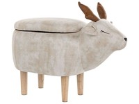 SüßEr Tierhocker In Rentier-Form FüR Kinder Beige Reindeer