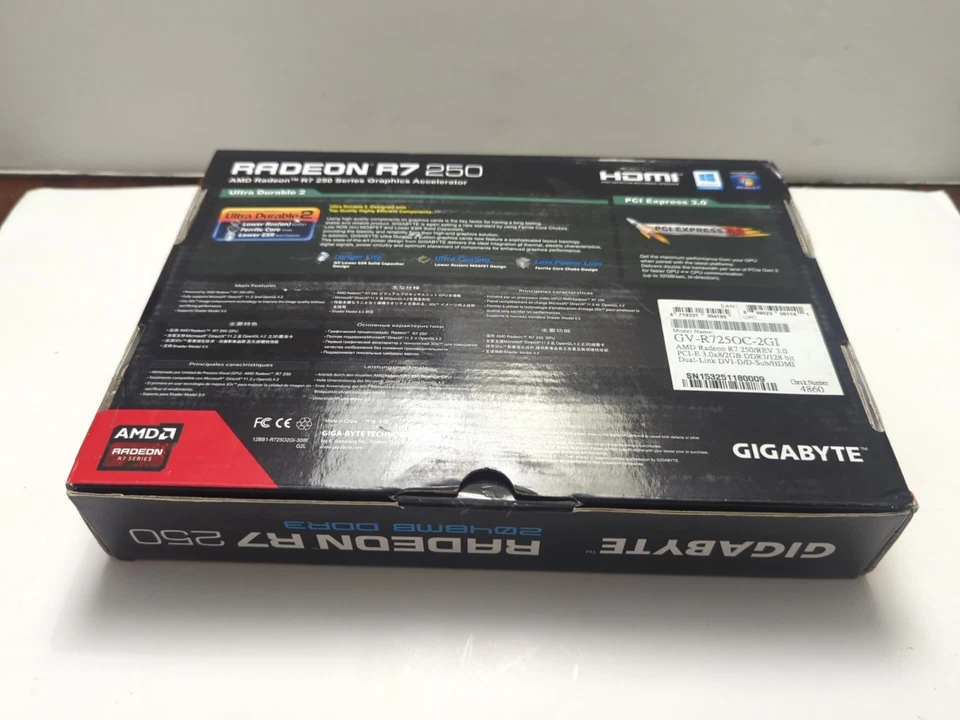 AMD radeon R7 250 2048mb ddr3 Graphics Card - Image 3 of 4