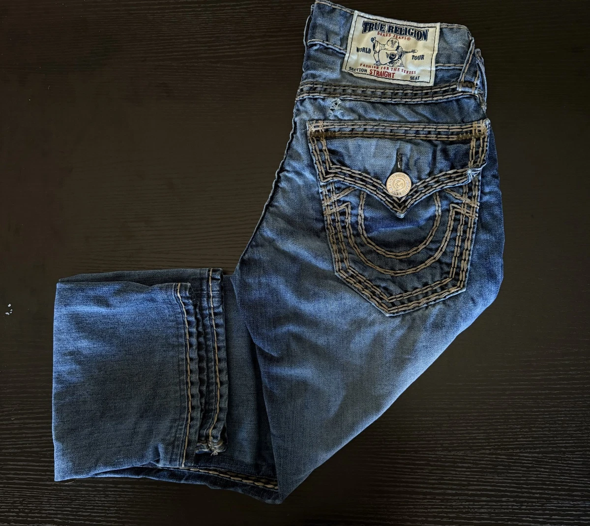 True Religion Ricky Cotton Jeans for Men for sale | eBay