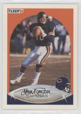 1990 Fleer Mike Tomczak #301 0j1w