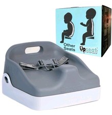 Upseat Boost Ergonomic Toddler Booster Seat Lightweight Easy Clean Gray New