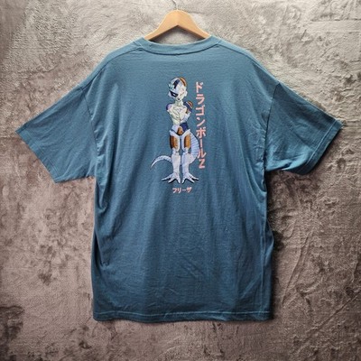Primitive Dragon Ball Z Frieza T Shirt Mens XL Blue Anime Graphic