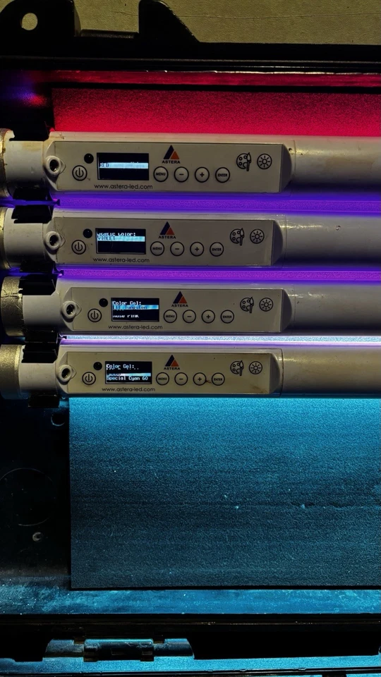 Open box. Astera  FP1 Titan Tube 72W Battery Operated LED Tube Light - Image 2 of 4