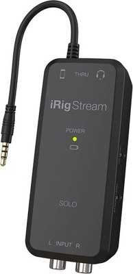 IK Multimedia iRig Stream Solo Audio Interface