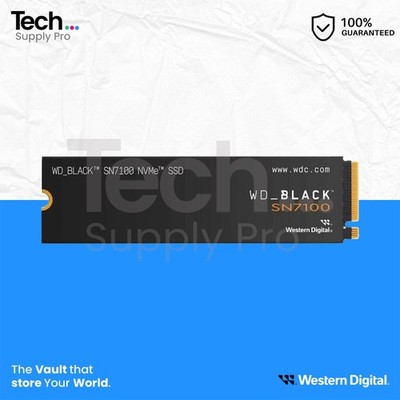 WDS100T4X0E Western Digital Black SN7100 1TB PCIe NVMe M.2 2280 SSD