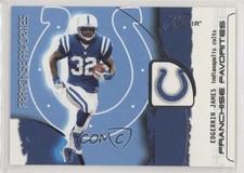 2002 Flair Franchise Favorites Edgerrin James #9FF HOF o9f