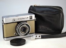 1971 RARE WHITE BODY SOVIET USSR "CHAIKA-2" 35mm HALF FRAME CAMERA  INDUSTAR-69